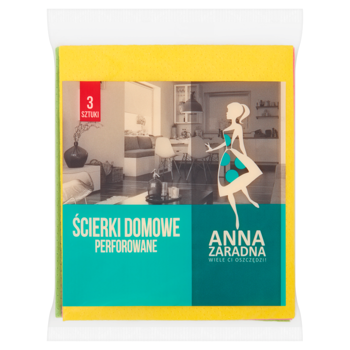 Anna Zaradna პერფორირებული ტილო, 3 ც.