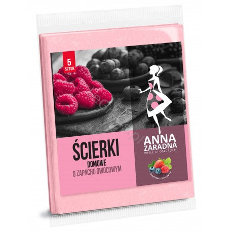 Anna Zaradna ტილო ხილის სუნით, 5 ც.