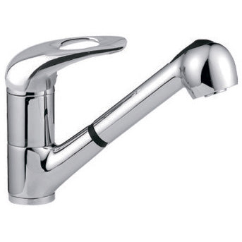 სამზარეულოს შემრევი მოძრავი ცხვირით FRAP F6002-B Chrome