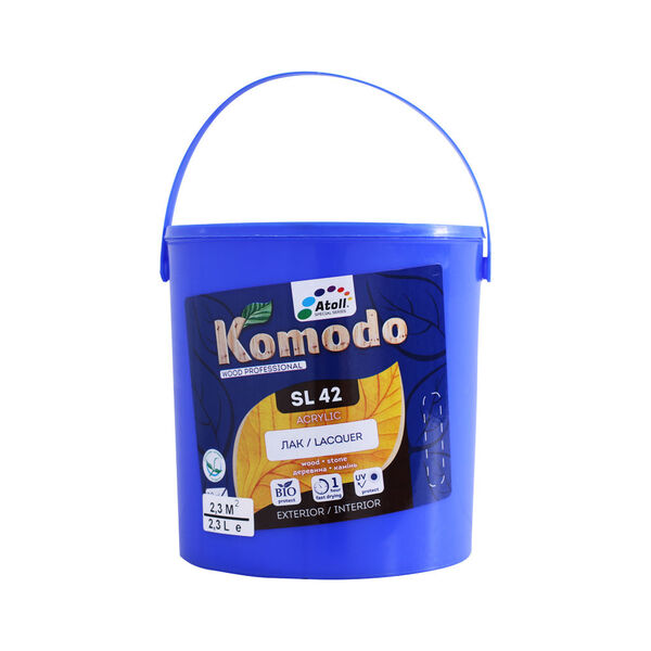 ლაქი SL-42 ნ/მქრქალი KOMODO 2 .3 ლ.