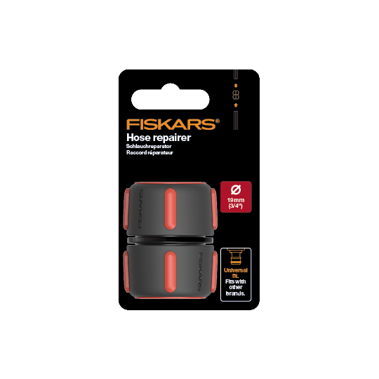 6411501510921 კონექტორი Fiskars CF Hose Repairer 19mm(3/4") LB30