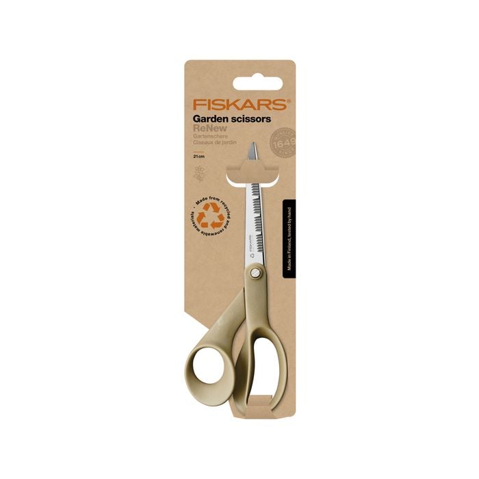 6424002014126 მაკრატელი ReNew gardening scissors 21cm