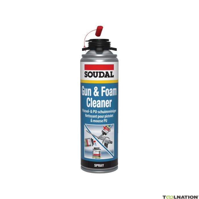 113433 პისტოლეტის გამწმენდი სითხე 500მლ SOUDAL Gun Cleaner 500ml