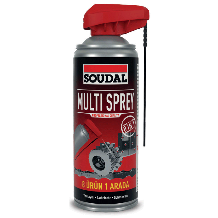 135730 მულტი აეროზოლი 400მლ SOUDAL Multi Sprey 400ml