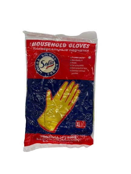 სამეურნეო რეზინის ხელთათმანი SOFIA (XL)