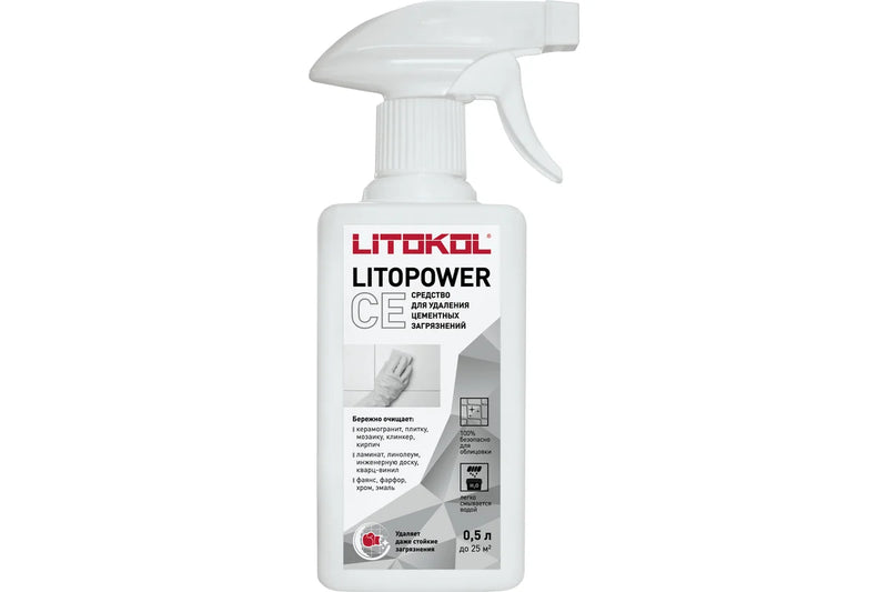ცემენტის ნარჩენების მოსაშორებელი LitoPower CE 0.5L