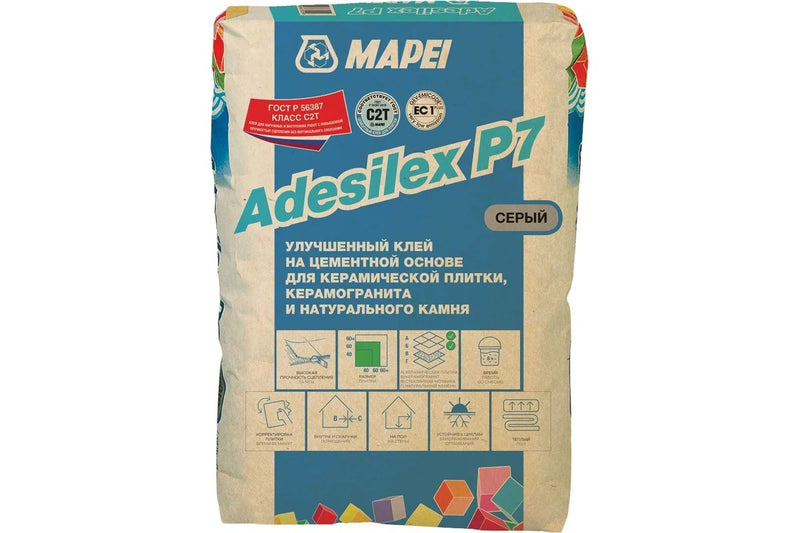 წებოცემენტი Adesilex P7 C2TE 25KG