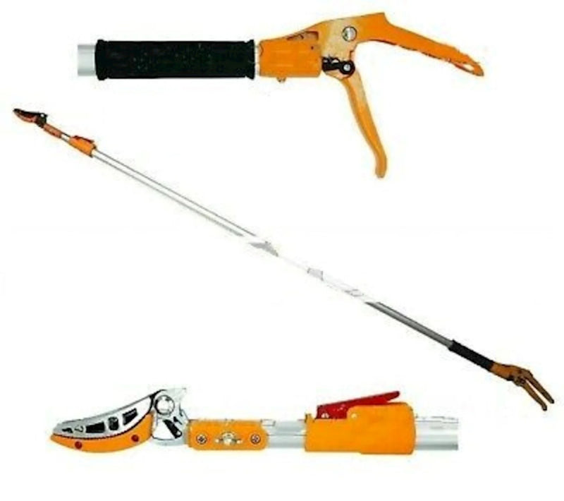 ტელესკოპური ხის სასხლავი მაკრატელი 1.8-3mმ Telescopic Tree  Pole Pruner