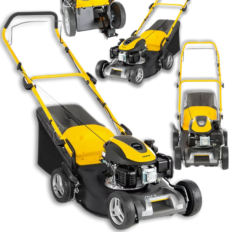 ბალახის გაზონის  საკრეჭი მანქანა ბენზინე  Petrol lawn mower STIGA Combi