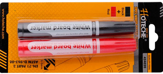 მარკერი 2ც წითელი/შავი