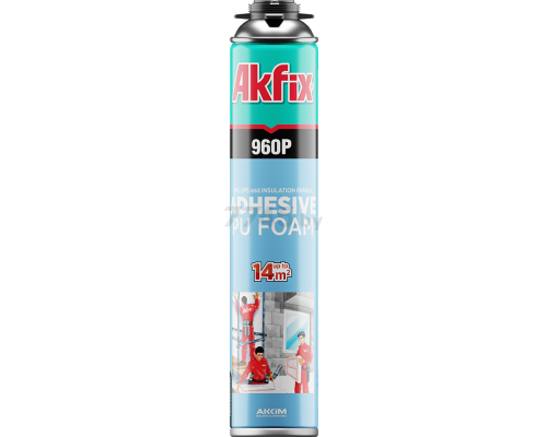 პოლიურეთანის  ქაფი  XPS წებო   850 GR  ტოფი  (AKFIX) FA960.1