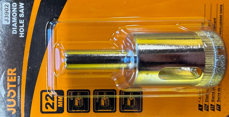 წრის ამოსაჭრელი ალმასის 22მმ