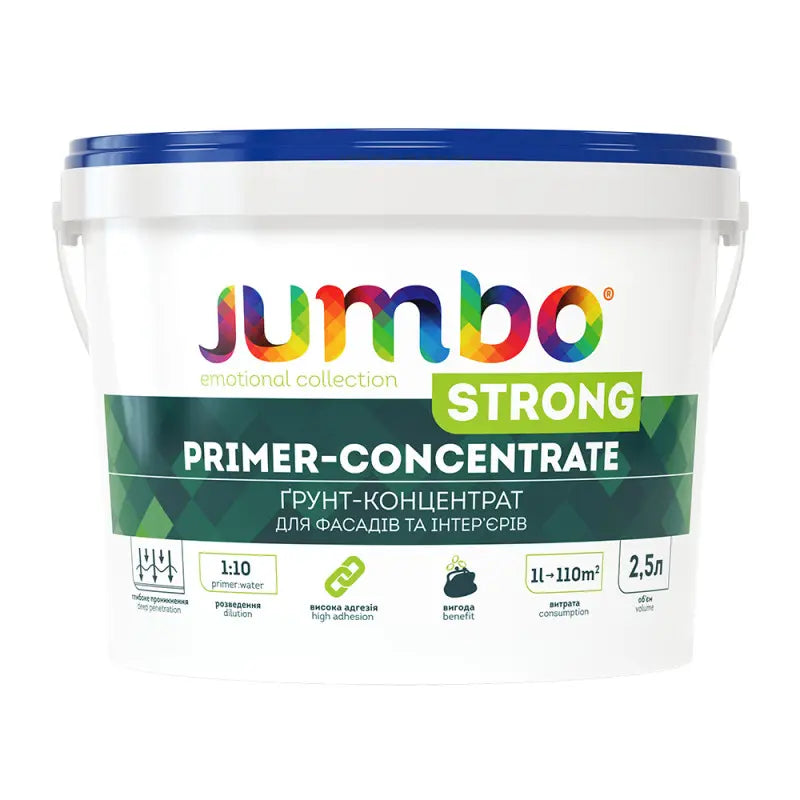გრუნტი კონცეტრატი 1:10 JUMBO 2,5 ლიტ.