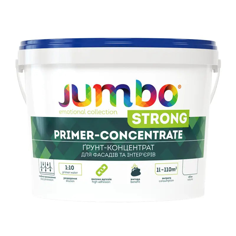 გრუნტი კონცეტრატი 1:10 JUMBO 1 ლიტ.