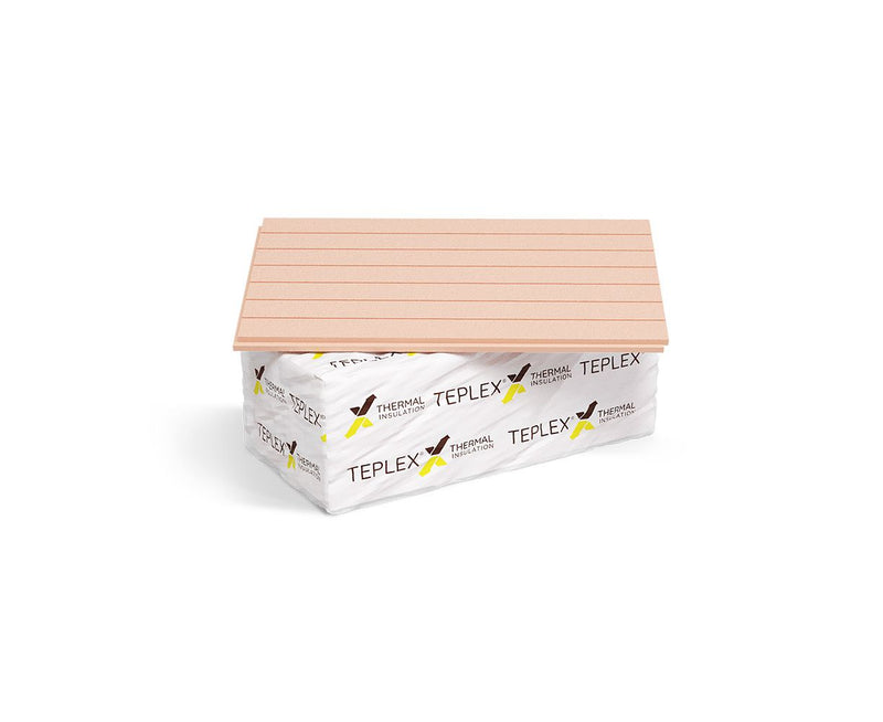 თბოსაიზოლაციო ფილა TEPLEX 30x600x1200 მმ (6.93 მ2)