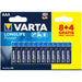 4008496659203 ელემენტი VARTA Longlife Power 8+4 AAA (Double Blister)