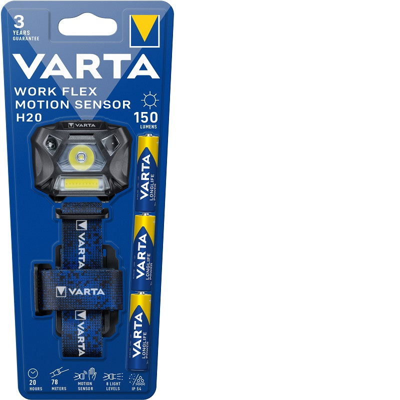 4008496996070 ფარანი VARTA Work Flex Motionsensor H20