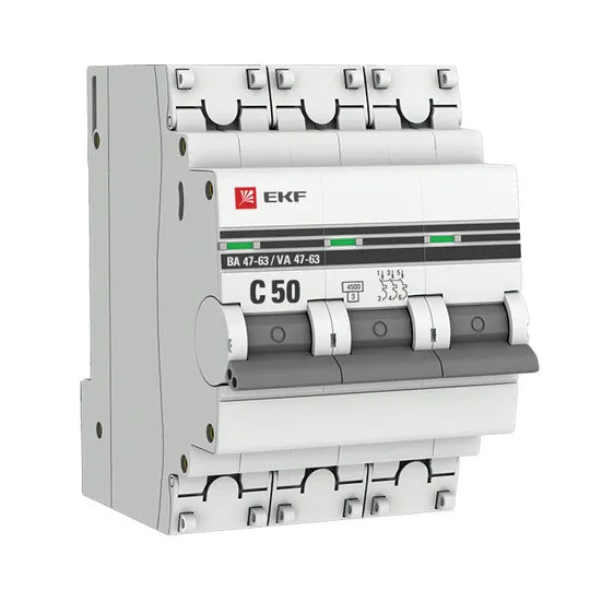 ავტ.ამომრთველი EKF 3P50A