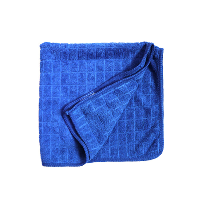 მიკროფიბრა, 40*40სმ, ლურჯი, სწორი ზედაპირით