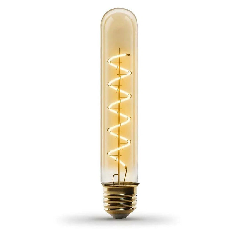დეკორატიული ნათურაT30 185mm 6W 2000K 600LM E27 Amber Spiral