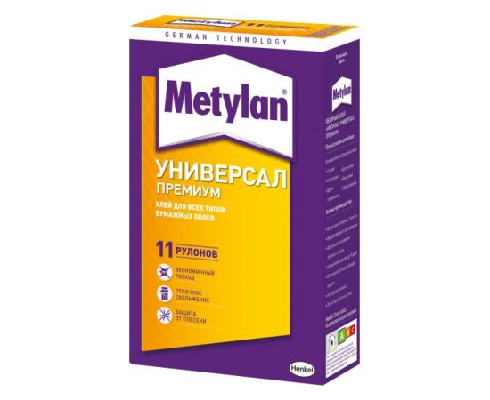 METYLAN UNIVERSAL PREMIUM 250 g შპალერის წებო - Grossmann