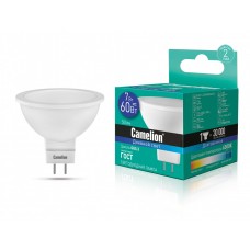 Camelion ეკონომიური LED ნათურა Energy Saving LED Bulbs - 7W/Coollight/ LED7-JCDR/865/GU5.3