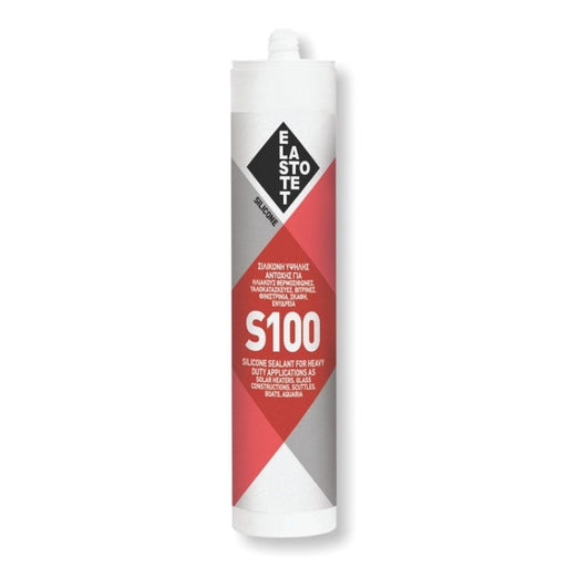 სილიკონი აკვარიუმის ELASTOTET S100 SILICONE TRANSPARENT CARTRIDGE 280 ML
