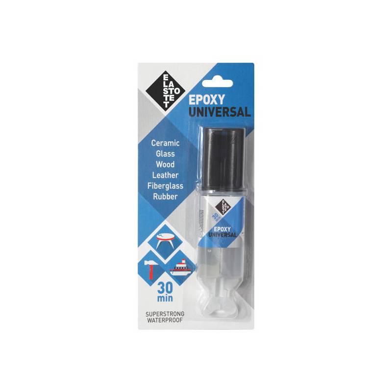 წებო ეპოქსიდის ELASTOTET EPOXY ADHESIVE UNIVERSAL 28 ML