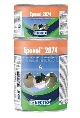 ეპოქსიდის ფისი EPOXOL No 2874 A+B KIT 1 KG