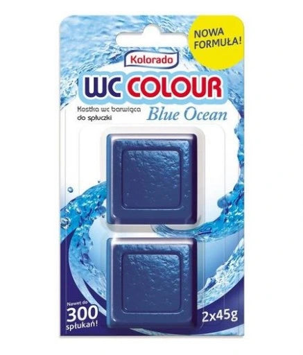 Kolorado WC Colour Toilet Block Blue 2pcs უნიტაზის საწმ.საშ.