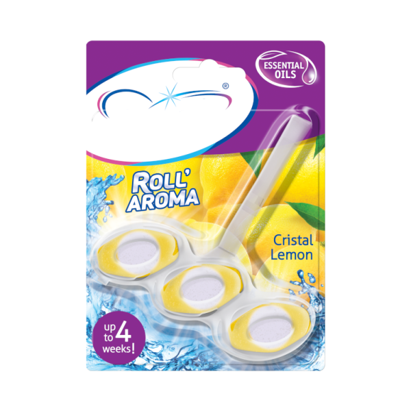 Kolorado Roll Aroma Three-Phase toilet Block 51G Cristal Lemon უნიტაზის საწმ.საშ.