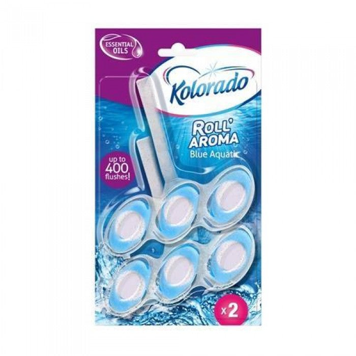 Kolorado Roll Aroma Three-Phase toilet Block 51G Blue Aquatic უნიტაზის საწმ.საშ.