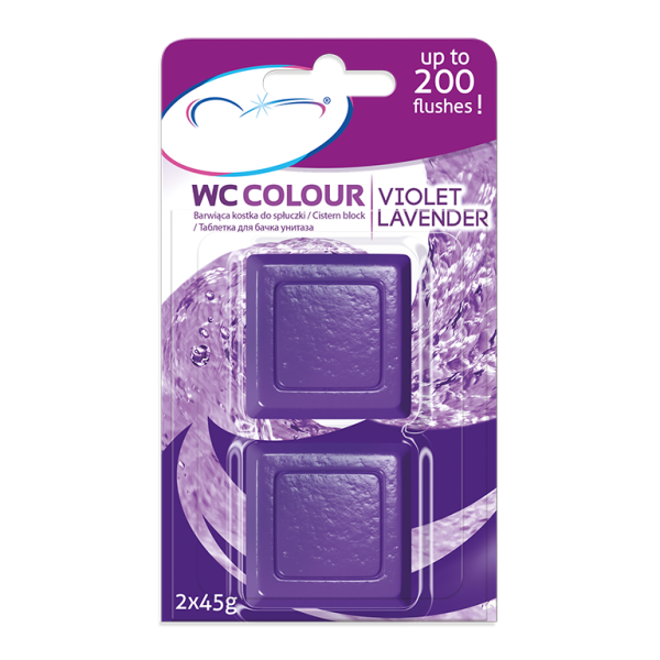 Kolorado WC Colour Toilet Block Lavender Violet 2pcs უნიტაზის საწმ.საშ.