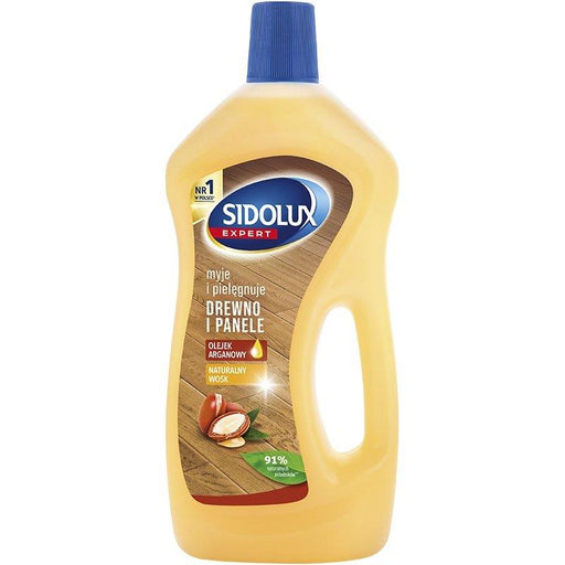 SIDOLUX EXPERT უნივერსალური საწმენდი ხის იატაკისთვის და ლამინატისთვის ორგანის ზათით NEW 0,750 ლიტრიანი