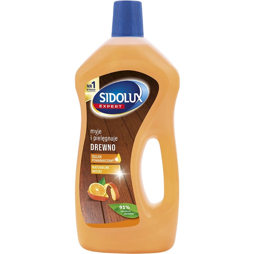 SIDOLUX EXPERT საწმენდი საშუალება ხის იატაკისთვის 0,750 ლიტრიანი
