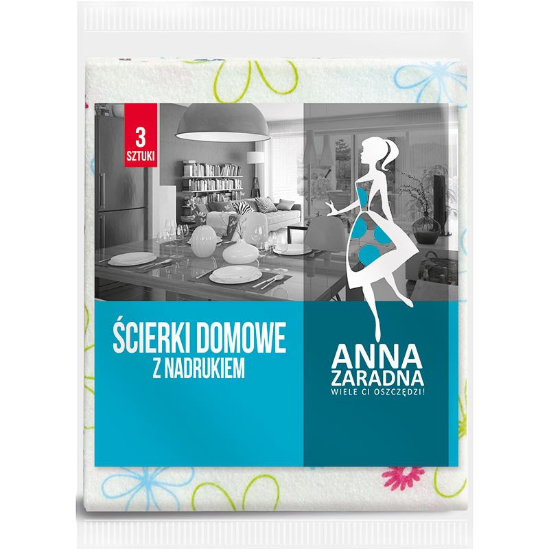 Anna Zaradna ტილო, ნახატით, 3 ც.