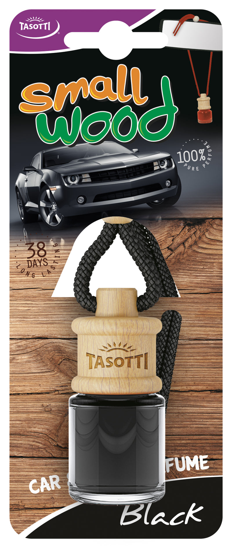არომატიზატორი Small Wood (black)