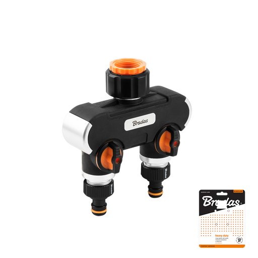 ორმაგი კონექტორი BLACK LINE  GW1"/GW3/4", ECO-PWB3