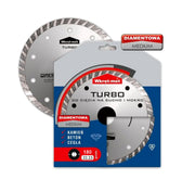 ალმასის დისკი TURBO (ქვა, ბეტონი, აგური) 180მმ, TDT-180M