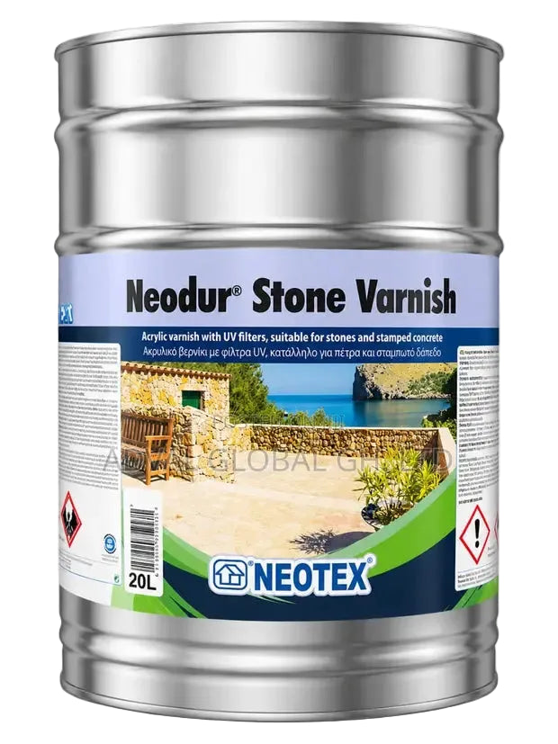 ლაქი NEODUR STONE VARNISH 20 LT