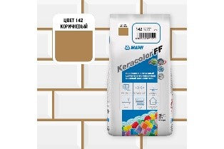 ფუგა KERACOLOR FF №142/2კგ (ყავისფერი)
