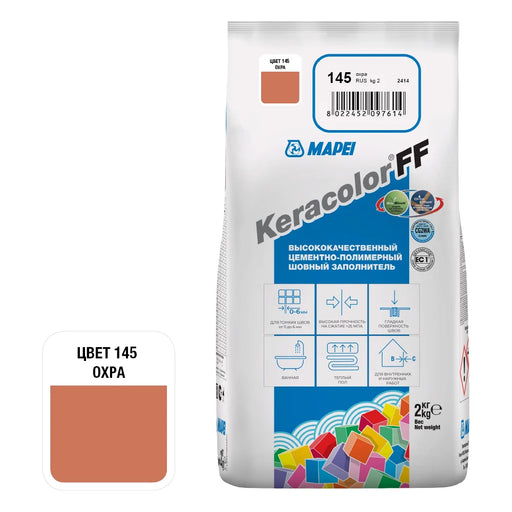 ფუგა KERACOLOR FF №145/2კგ (სიენა)