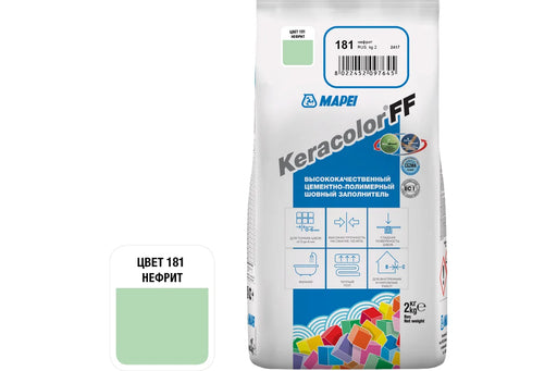 ფუგა KERACOLOR FF №181/2კგ (ნეფრიტი)