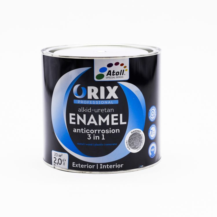 ORIX HAMMER ნაცრისფერი ანტიკოროზიული  0,7 კგ.