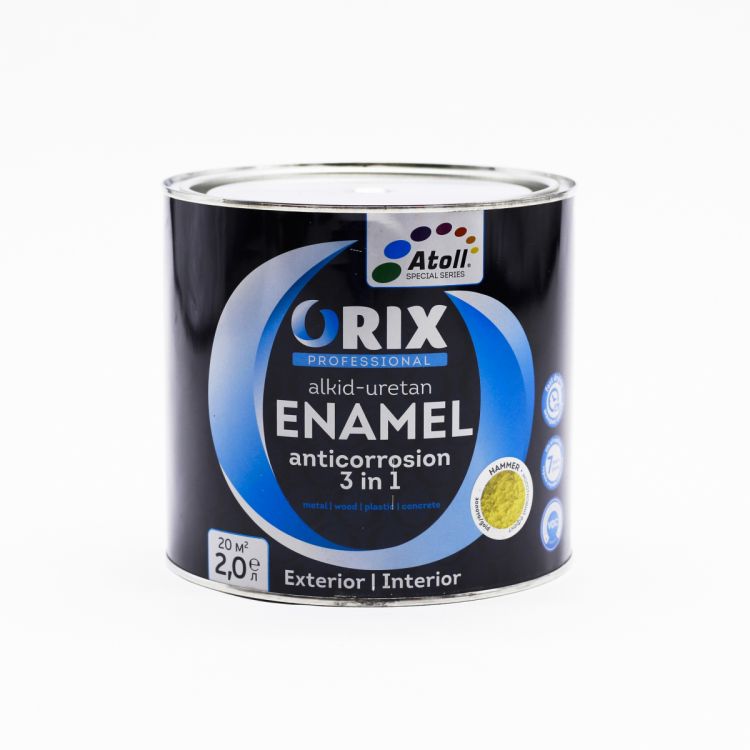 ORIX HAMMER  ოქროსფერი ანტიკოროზიული  2 კგ