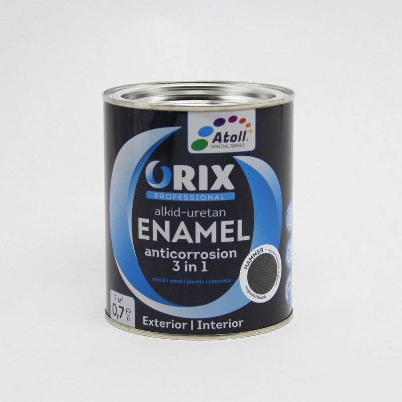 ORIX HAMMER შავი ანტიკოროზიული  0,7 კგ.