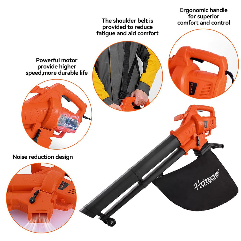 ჰაერის დამბერი - შემწოვი ELECTRIC VACUUM BLOWER