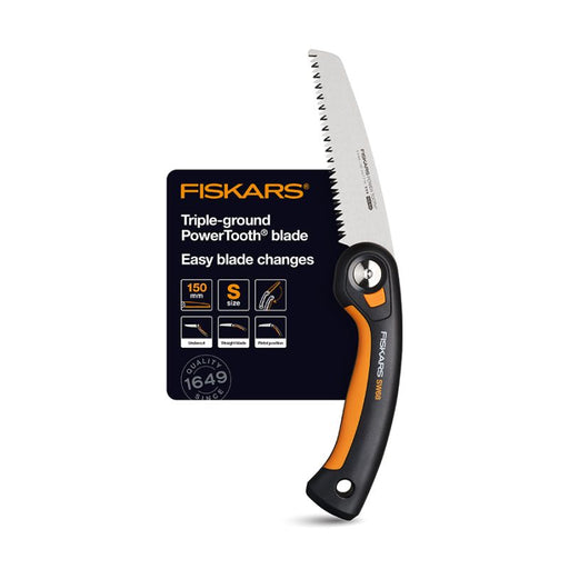 6411501201331 ხერხი Fiskars Plus Folding Saw SW68