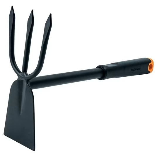 6411501350749 პატარა კულტივატორი/თოხი Fiskars Ergo Cultivator/Hoe