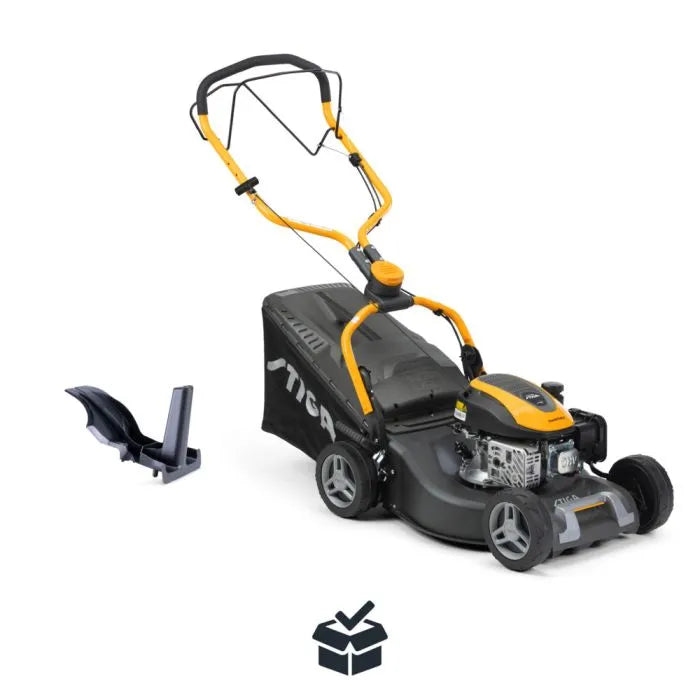 ბალახის გაზონის საკრეჭი მანქანა ბენზინზე Petrol lawn mower STIGA Collector 548 S